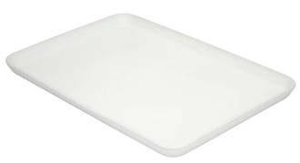 White Plastic Sandwich Tray 275 X 350mm